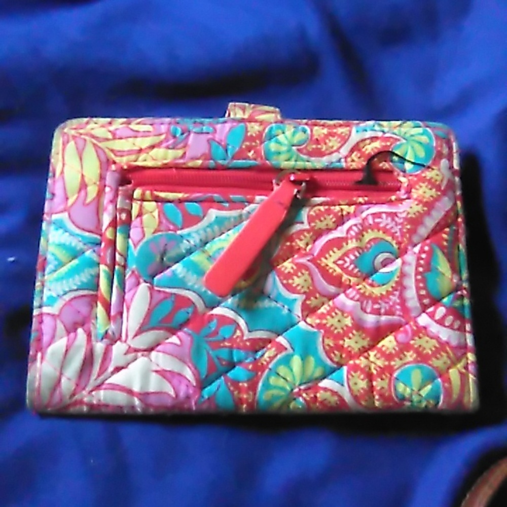 Vera Bradley multi color wallet